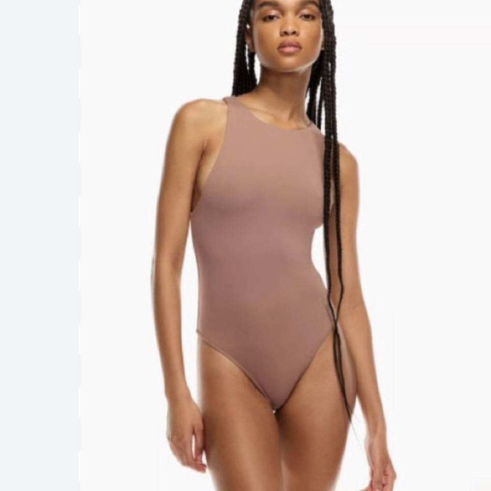 Babaton 90’s Tan Bodysuit